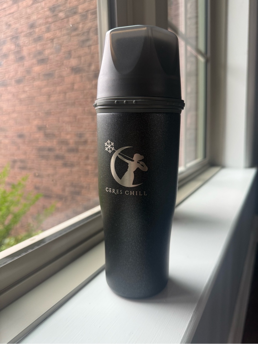 Ceres Chill Insulated Travel Bottle - Matte Black
